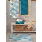 Bild von Strandtuch mit maritimen Druck