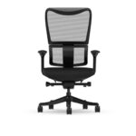 Bild von Ergonomischer Stuhl mit übergroßer, konturierter Rückenlehne