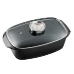 Bild von King Bräter »5 Liter« SCHWARZ, Aluguss, Induktion, Aromaknopf